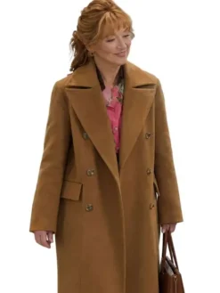 Marble Hall Murders Susan Ryeland Wool Trench Coat