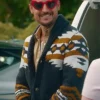 Mark-Appleyard-Movie-Ill-Be-Seeing-You-2026-Tyler-Hynes-Aztec-Print-Cardigan