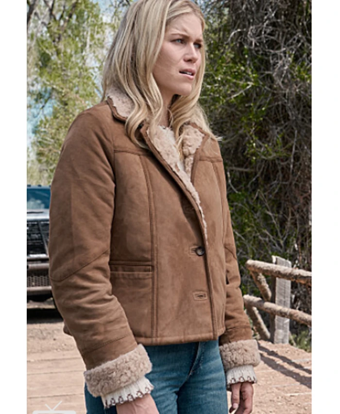 Marshals-S02-Dolly-Weaver-Suede-Shearling-Jacket