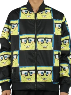 Members Only Spongebob Bomber Jacket
