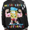 Members Only X Nickelodeon Spongebob Jacket Black