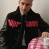 Michael-Imperioli-The-Sopranos-Black-Varsity-Jacket-front