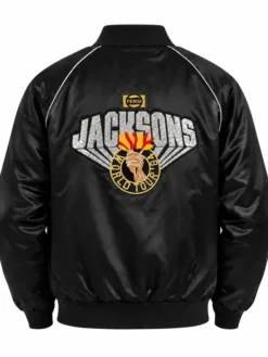 Michael Jackson Victory Tour 5 1984 Bomber Jacket Black