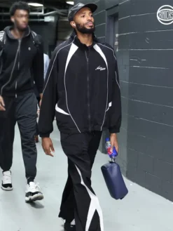 Mikal Bridges Acne Studios Black Tracksuit