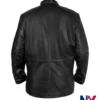 Movie Spy Kids Armageddon Zachary Levi Terrence Tango Black Leather Jacket back view
