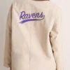 NFL Baltimore Ravens Tuckernuck Barn Jacket For Womens