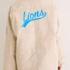 NFL Detroit Lions Tuckernuck Women's Barn Jacket Back