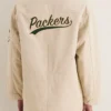 NFL Green Bay Packers Tuckernuck Women's Barn Jacket Back