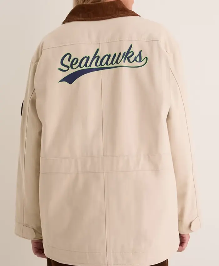 NFL Seattle Seahawks Tuckernuck Barn Jacket For Womens
