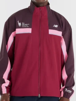 New Balance Men's 2026 TCS New York City Marathon Finisher Track Windbreaker Jacket front view
