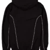 New Era Los Angeles Dodgers Black Black Track Hooded Jacket