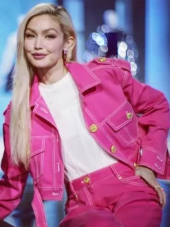 Next in Fashion S02 Gigi Hadid Pink Jacket
