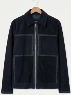 Nicholas-Duvernay-Movie-The-Love-Hypothesis-2026-Jeremy-Langley-Black-Suede-Jacket