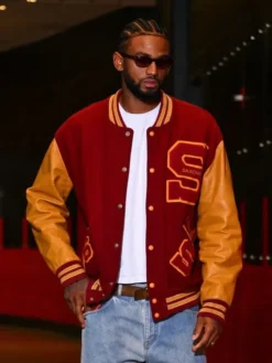 Nickeil Alexander-Walker DeLong Saxons Varsity Jacket