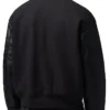 Nike Jordan Flight Black Varsity Jacket Back