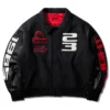 Nike Men's Jordan Flight Black Varsity Jacket