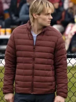 Noah-Lalonde-TV-Series-My-Life-with-the-Walter-Boys-S02-Cole-Walter-Brown-Puffer-Jacket