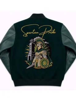 Norfolk State University Spartan Pride Jacket Green