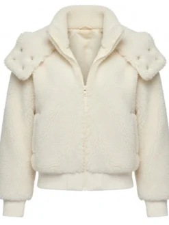 Order-Now-Alo-Yoga-White-Sherpa-Jacket-Sale