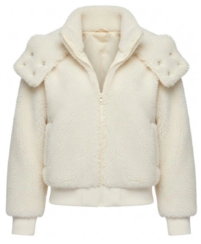 Order-Now-Alo-Yoga-White-Sherpa-Jacket-Sale