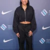 Order-Now-Summit-Los-Angeles-2026-Azzi-Fudd-Black-Cropped-Jacket-On-Sale