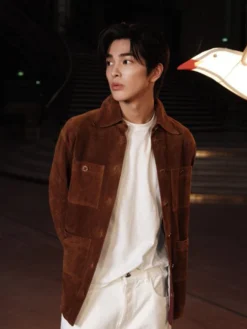 Paris-Fashion-Week-Keonho-Suede-Jacket