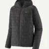 Patagonia Men’s Nano Puffer Parachute Black Quilted Hooded Jacket