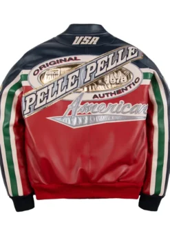 Pelle Pelle American Racing Sport Leather Jacket