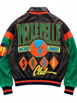 Pelle Pelle World Famous Soda Club Leather Jacket