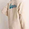 Philadelphia Eagles Tuckernuck Women's Barn Jacket Back