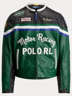 Polo RL Motor Racing Jacket Green