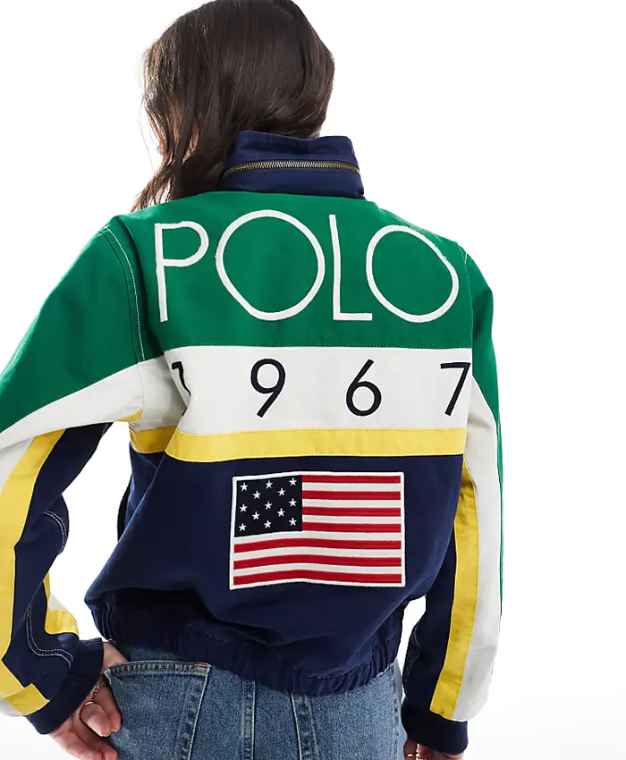Polo Ralph Lauren Race Car Jacket Back