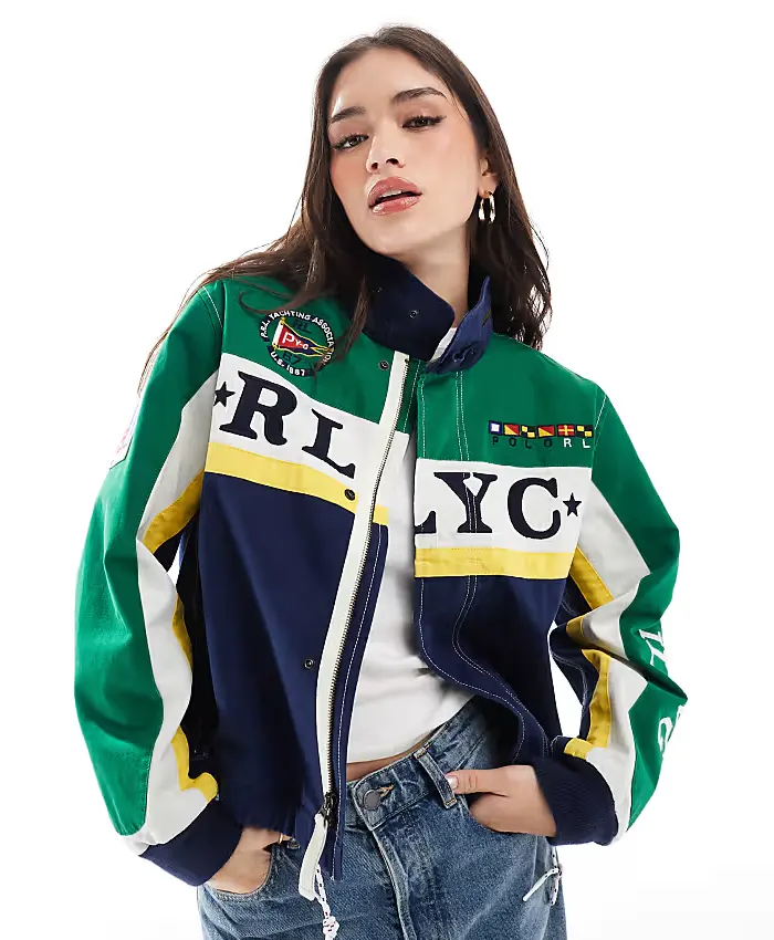 Polo Ralph Lauren RaceCar Jacket Womens