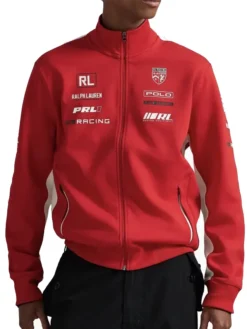 Polo Ralph Lauren Red Racing Jacket Mens