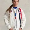 Polo Ralph Lauren Womens Racing Jacket In White