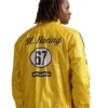 Polo Ralph Lauren Yellow Racing Jacket Back