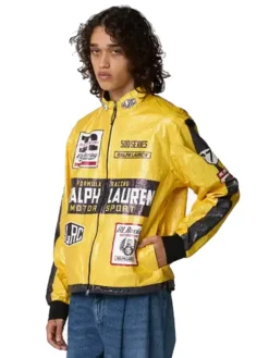 Polo Ralph Lauren Yellow Racing Jacket Mens