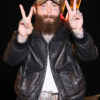 Post-Malone-Black-Leather-Jacket