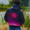 Prince Gyasi X Maison Martell Zip Up Hoodie Back