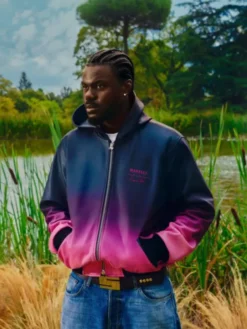 Prince Gyasi X Maison Martell Zip Up Hoodie Style Jacket