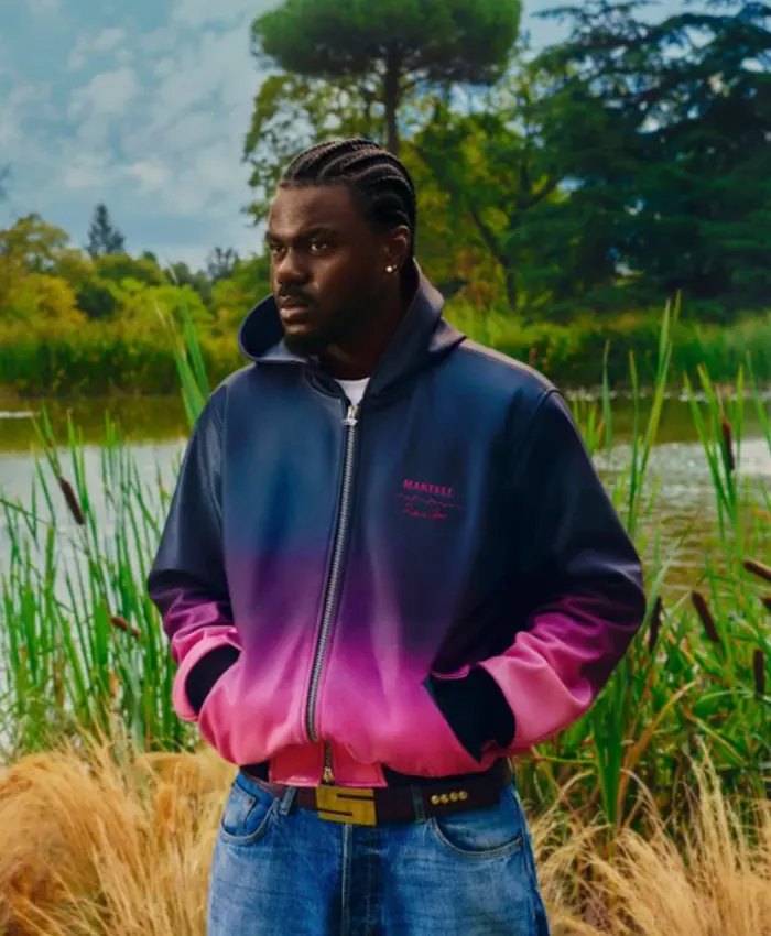 Prince Gyasi X Maison Martell Zip Up Hoodie Style Jacket