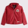 San Francisco 49ers Abercrombie Fitch Workwear Hooded Bomber Jacket