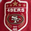 San Francisco 49ers Abercrombie Fitch Workwear Hooded Bomber Jacket 3