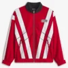 San Francisco 49ers Off Season x NFL Scarlet Windbreaker Jacket Full-Zip