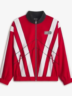 San Francisco 49ers Off Season x NFL Scarlet Windbreaker Jacket Full-Zip