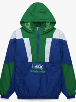 Seahawks Broncos Julian Love Retro Pullover Jacket For Sale
