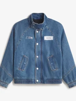 Seattle Seahawks x Off Season Blue Denim Jacket