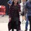 Selena-Gomez-TV-Series-Only-Murders-In-The-Building-2026-Plaid-Wool-Coat
