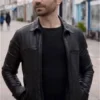 Shop-Brett-Goldstein-Ted-Lasso-S02-Roy-Kent-Leather-Jacket
