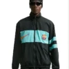 Shop Kelly Oubre Jr Nike Men's FC Barcelona 26-27 Third Collection Repel I96 Track Jacket